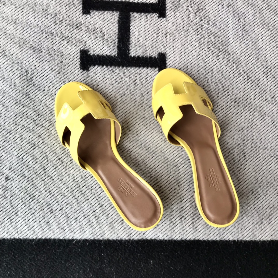 에르메스 올수공 오아시스 슬리퍼 샌들 페이던트 12